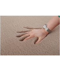 Covor blanita Soft Rabbit Heinner Home, 160x230 cm, maro