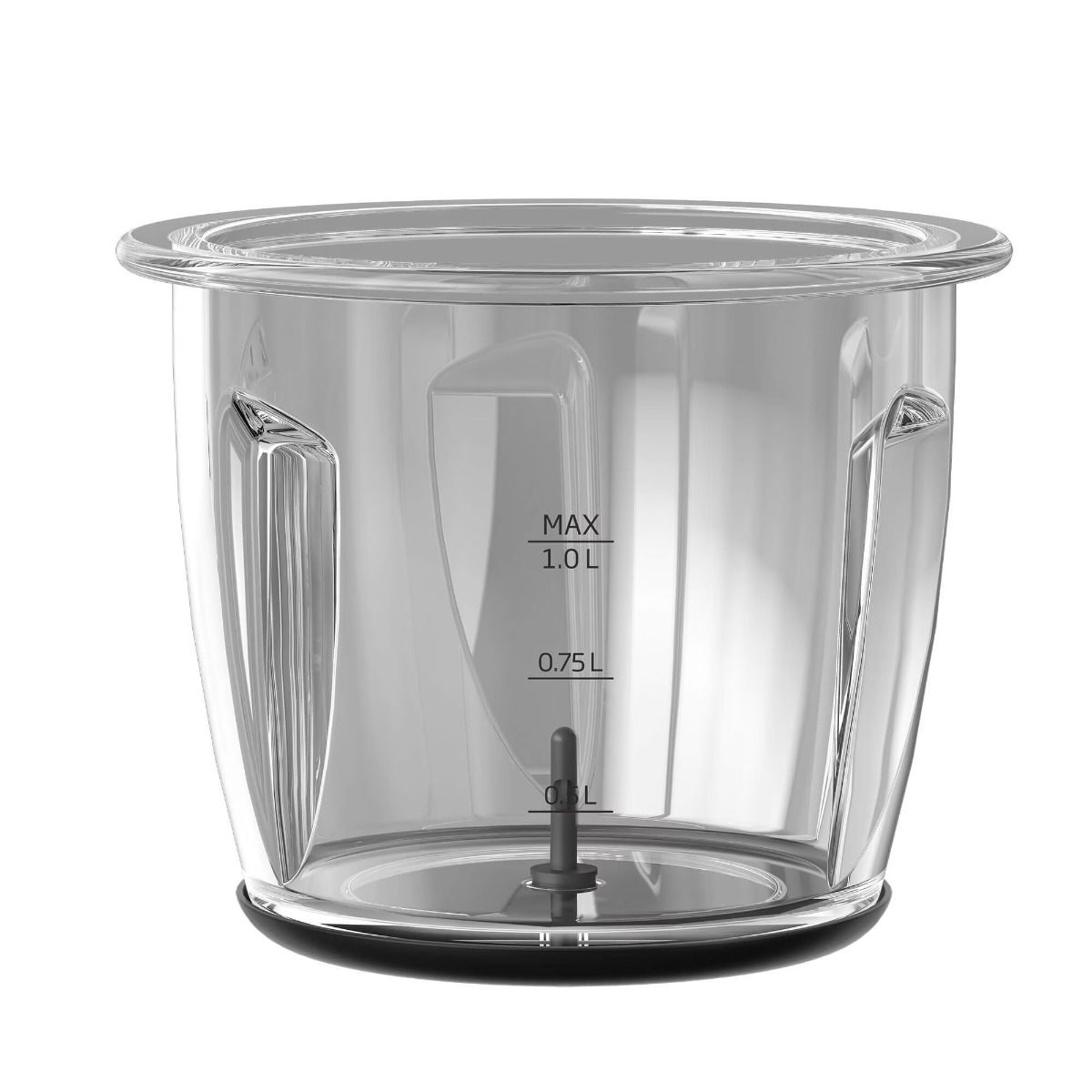 Resigilat Mini Tocator BEKO CHG81442BX, 1l, 400W, 2 treapte viteza, Argintiu-Negru