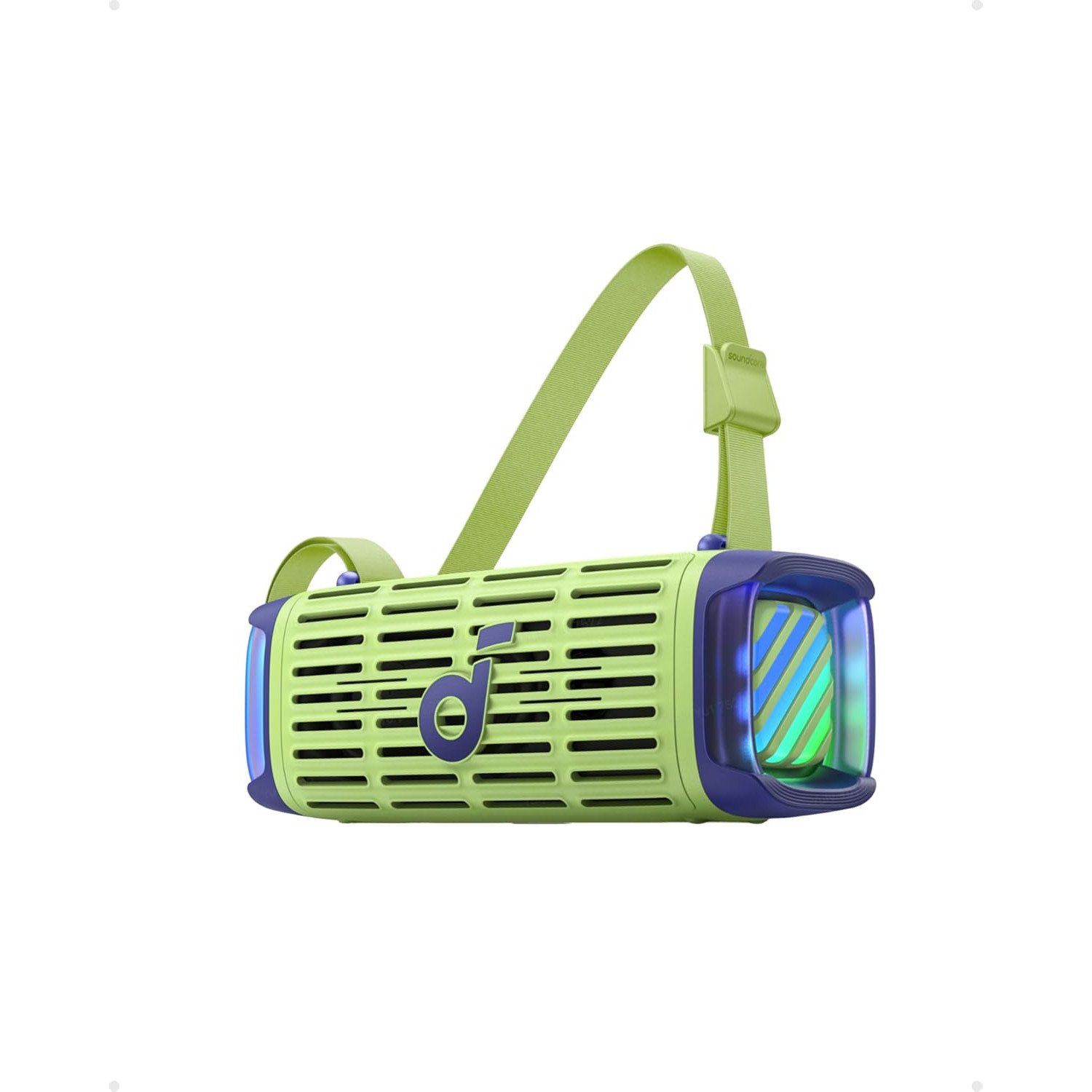 Boxa portabila Anker Soudcore Boom 3i, 50W, IP68, BassUp 2.0, Autonomie 16 ore, Bluetooth 5.3, Verde