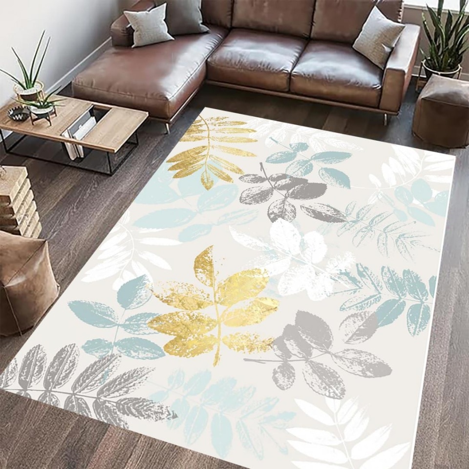 Covor printat, leafs 160x230