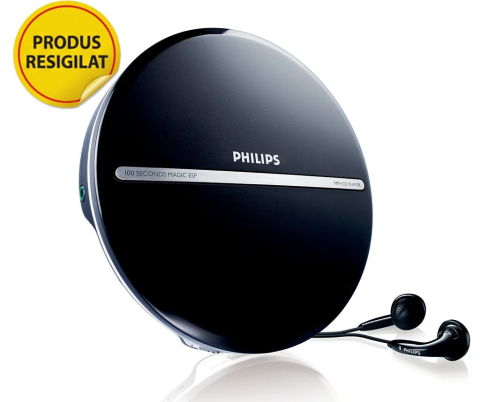 Resigilat MP3 Player Portabil Philips EXP2546, Blue