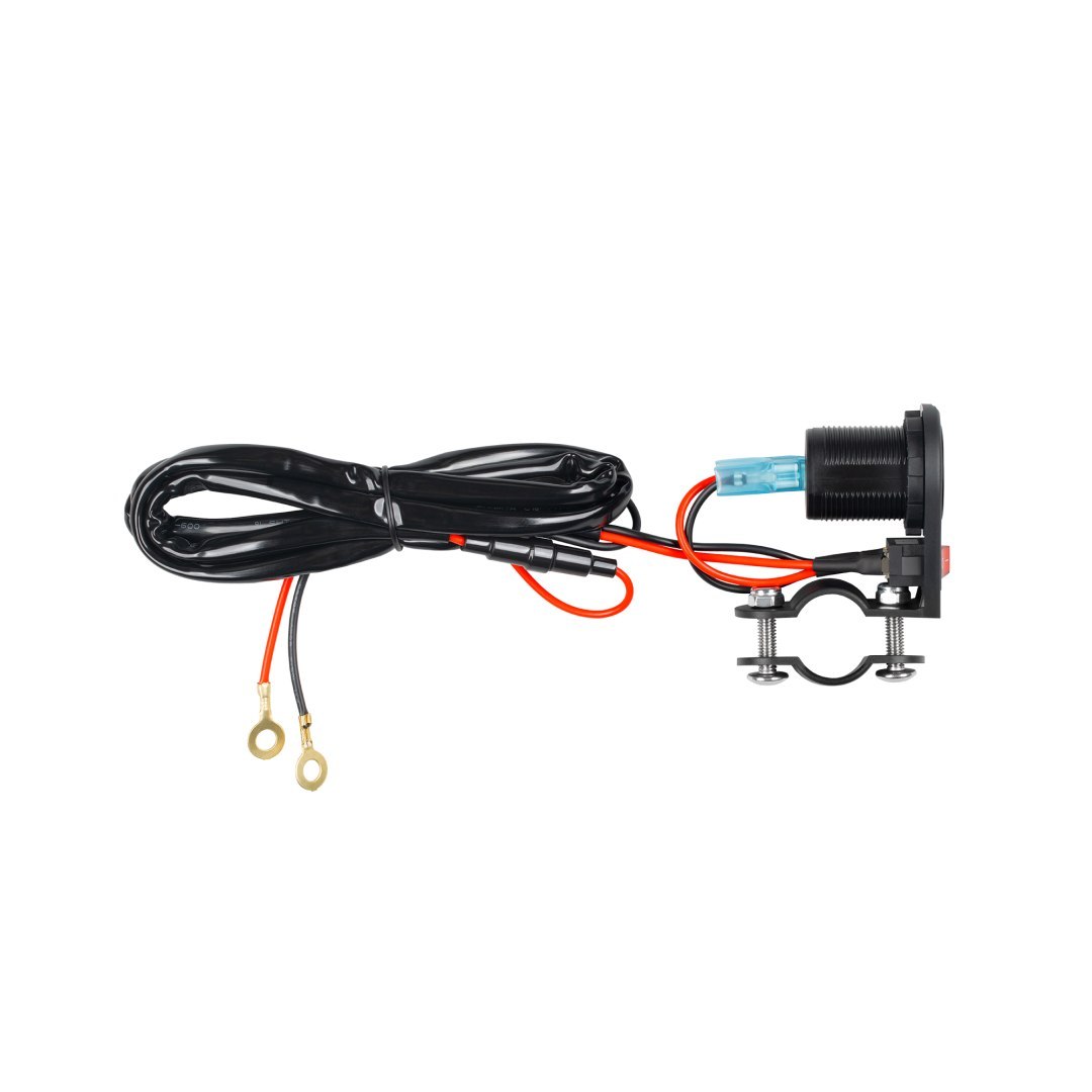 Incarcator motocicleta, Peiying, 2xUSB 3100 mA, Negru