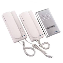 Resigilat Interfon cu doua receptoare ORNO OR-DOM-RL-902, aluminiu