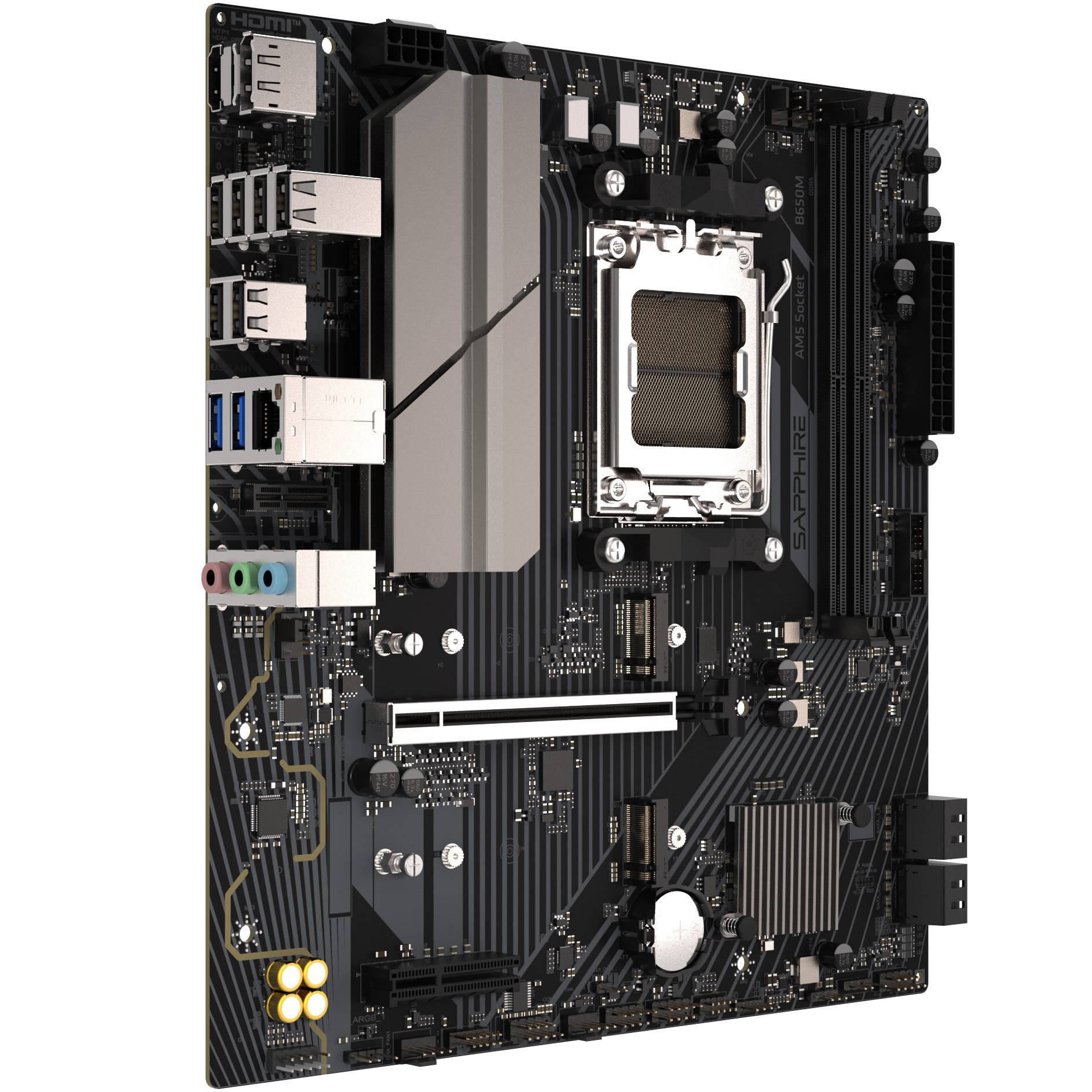 Placa de baza SAPPHIRE B650M-E, Socket AM5