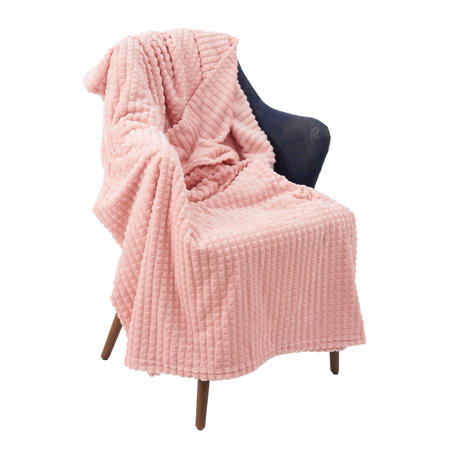Patura flannel Softy Heinner Home, 150x200 cm, poliester 100%, roz