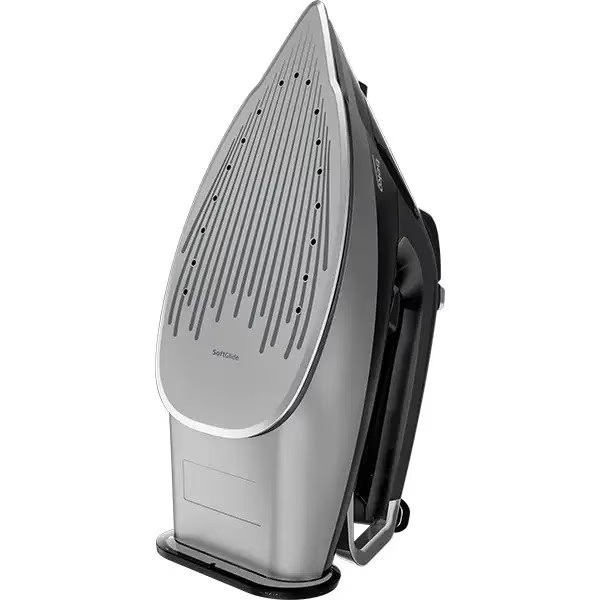Resigilat Fier de calcat BEKO SIM5124A, 2600W, jet de abur 230g/min, 350ml, SelfClean, talpa Soft Glide, Sistem anti-picurare, Negru-Argintiu