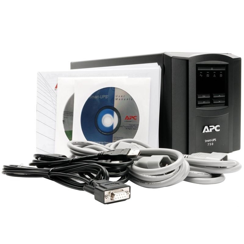 UPS APC Smart-UPS SMT line-interactive / sinusoidala 750VA / 500W 6conectori C13, baterie RBC48, optional extindere garantie cu 1/3 ani (WBEXTWAR1 YR-SP-02/WBEXTWAR3YR-SP-02)cu smart conect