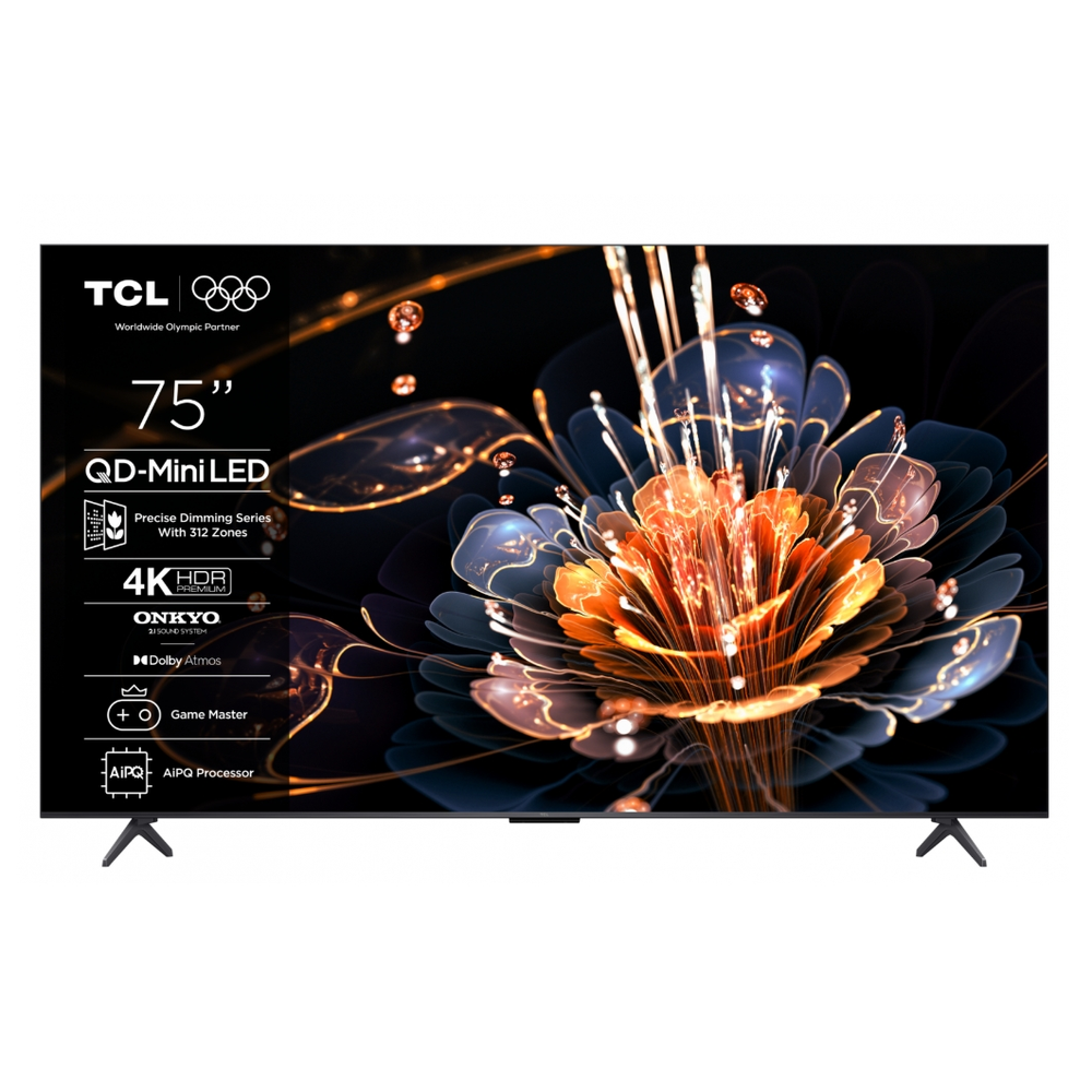 Televizor Mini LED TCL 190 cm (75") 75C61KS, Ultra HD 4K, Smart TV, CI+