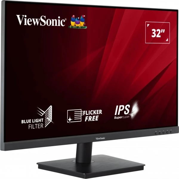 Monitor LED ViewSonic 32", Full HD, VGA, HDMI, Negru