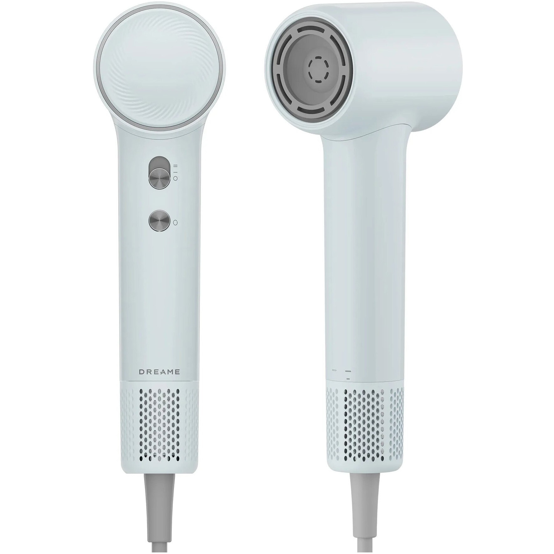 Uscator de par Dreame Mini, control temperatura in 5 trepte, mod copii 40°C, ionizare negativa, 1200W, uscare rapida 70m/s, 73dB, 270g, albastru