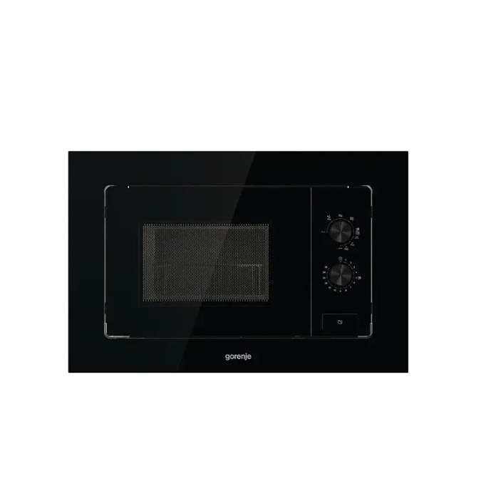 Cuptor cu microunde incorporabil Gorenje BM201EG1BG, 20l, 800 W, Grill, negru