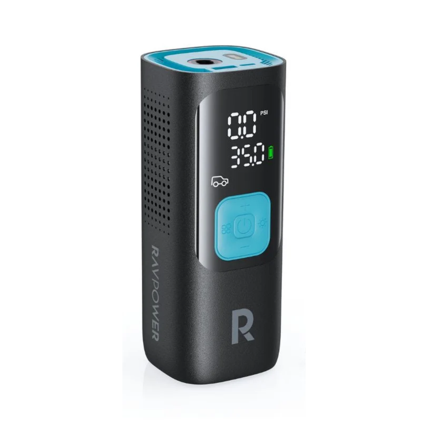 Compresor auto portabil RavPower RP-PB1233, ecran LCD, 7500mAh, Negru