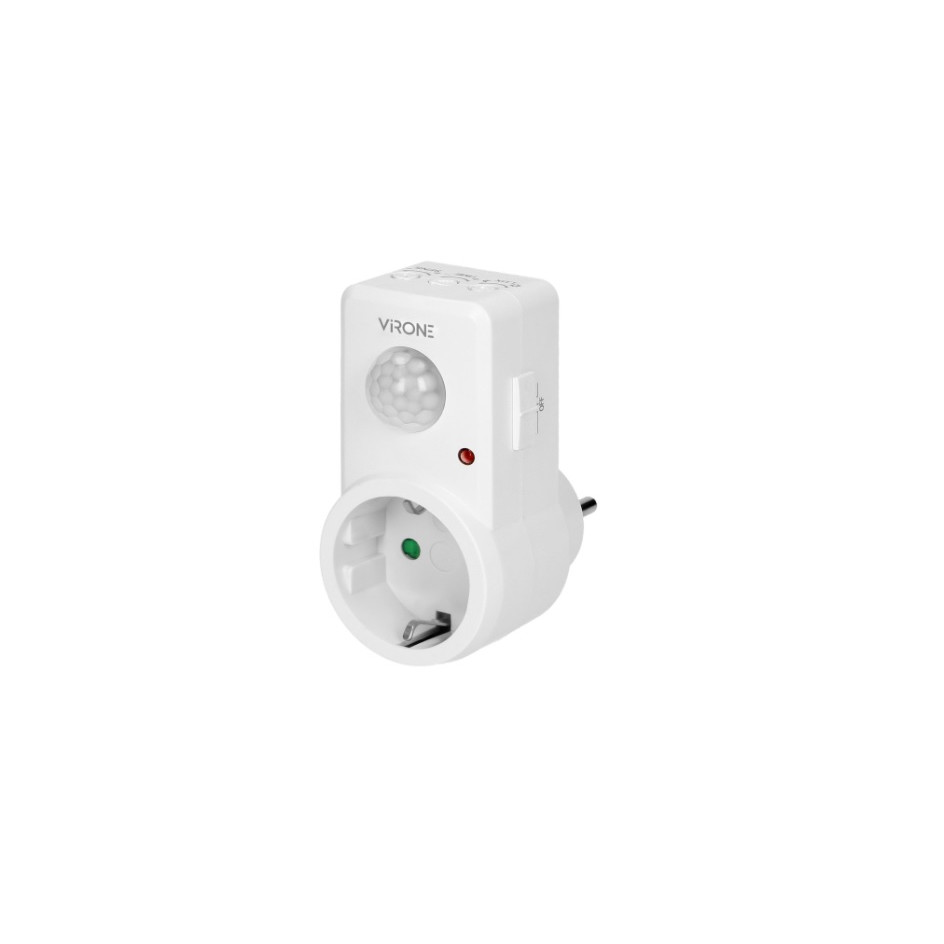Priza cu senzor de miscare max 1200W 230VAC IP20
