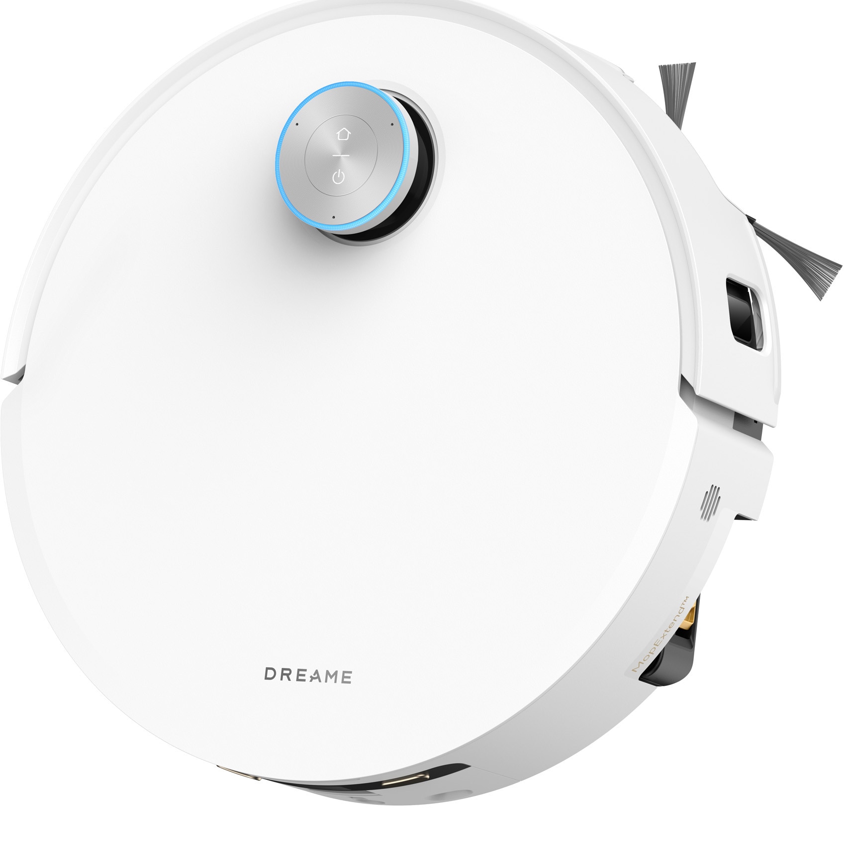 Robot de aspirare cu mop Dreame Aqua 10 Ultra Track Complete RLR81CE-1-WH, tehnologie TrackSync™ statie automata de golire 3.5l, 25000Pa, functie autocuratare mop la 100˚C ThermoHub™, baterie 6400mAh, alb