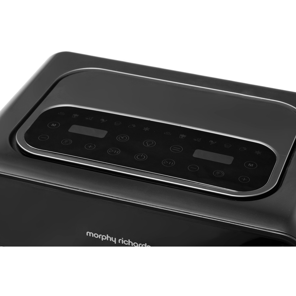 Friteuza cu aer cald dublu, MORPHY RICHARDS, 7.2L, 2 sertare, 1500W, Interfata Touch, 14 retete presetate