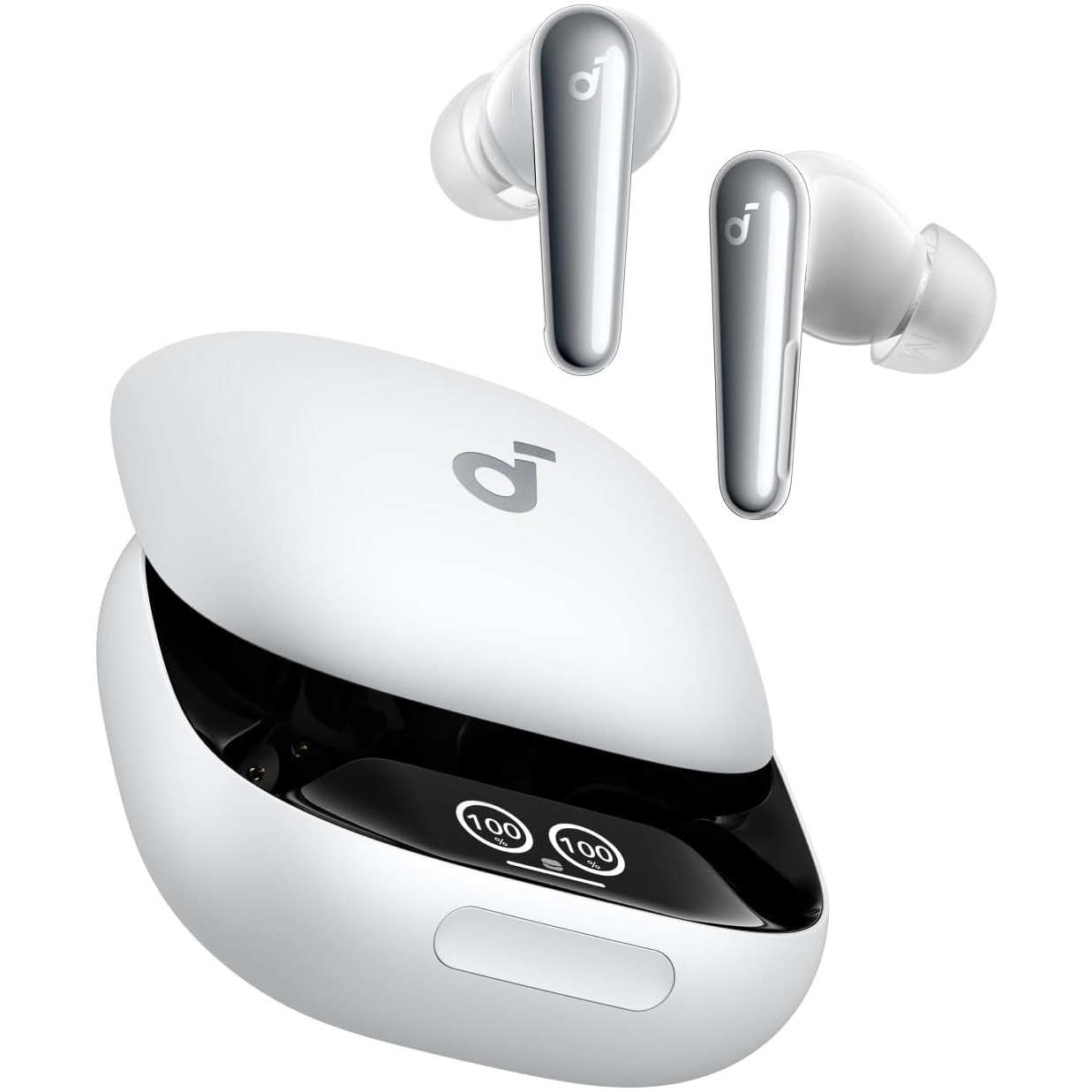 Casti In-Ear Anker SoundCore Liberty 4 Pro, True Wireless, Bluetooth 5.3, ANC, IPX5, Alb