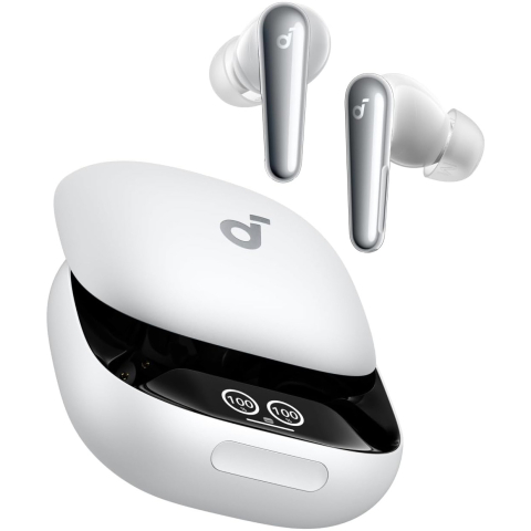 Casti In-Ear Anker SoundCore Liberty 4 Pro, True Wireless, Bluetooth 5.3, ANC, IPX5, Alb