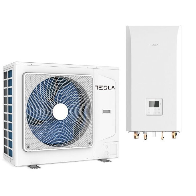 Pompa de caldura aer-apa split Tesla TATP-16HMDA116kW, A+++/A++, 3kW back-up heater, Wi-Fi, 220V