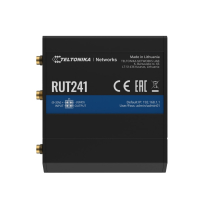 TELTONIKA RUT241 COMPACT INDUSTRIAL LTE ROUTER, 4G (LTE) – Cat