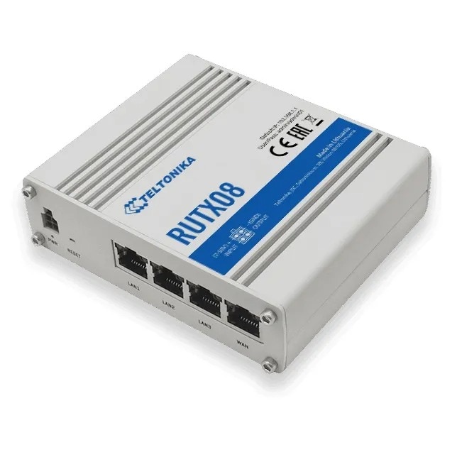 Teltonika RUTX08 router cu fir Gigabit