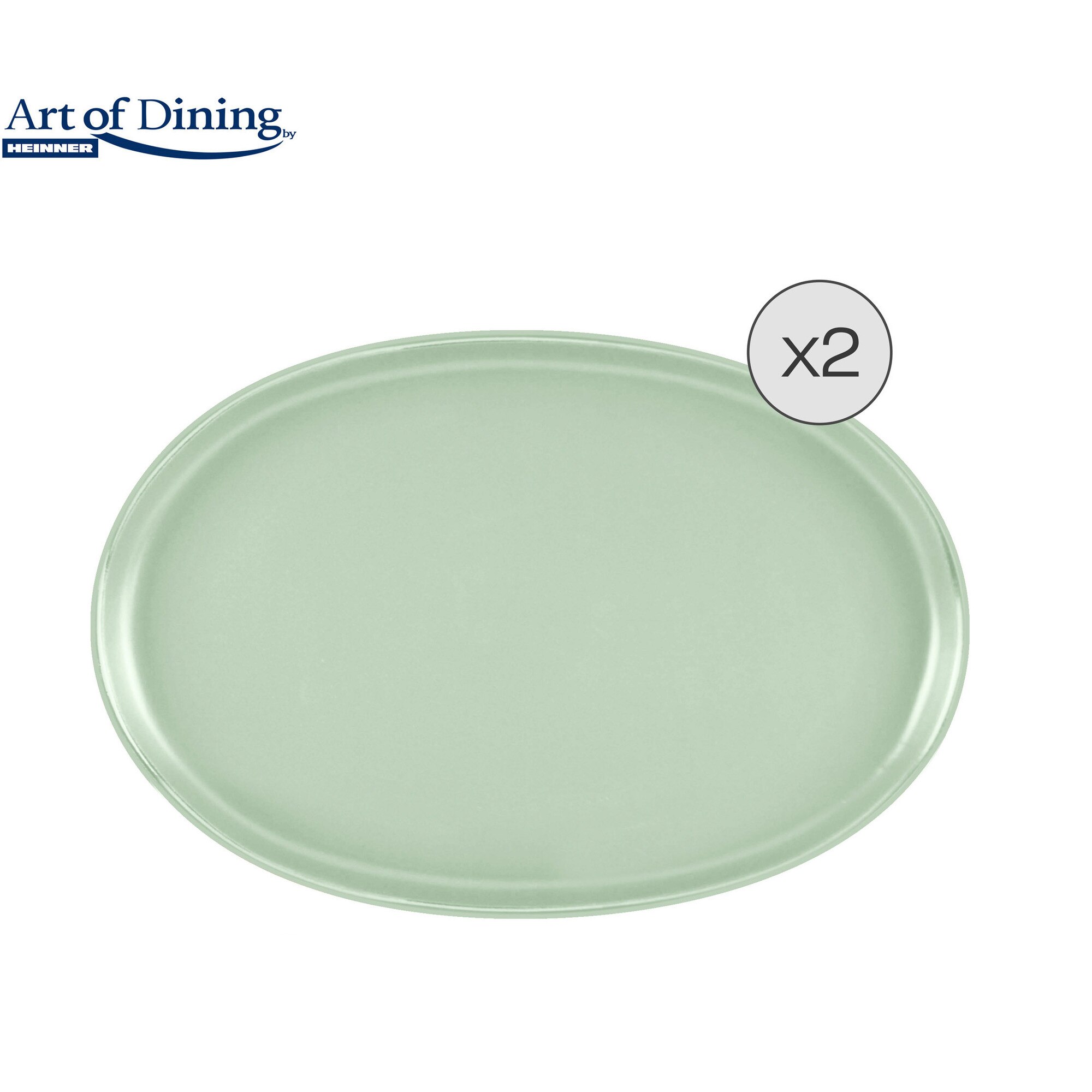 Set 2 platouri Art of Dining by Heinner Yvonne, ceramica, 30 x 20 cm
