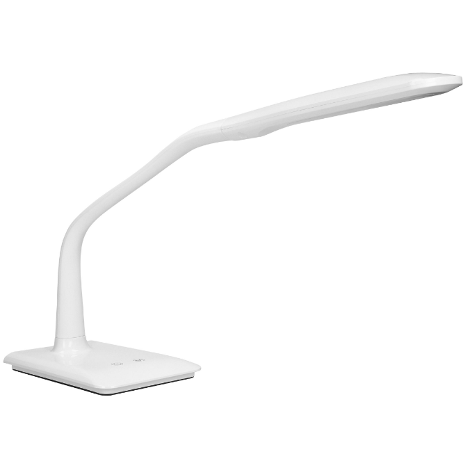 Lampa de birou Virone ERIE LED DIM DL-7/W, 7W, 400 lm, dimmer, 3000/4000/6000K, Alb, Clasa energetica G