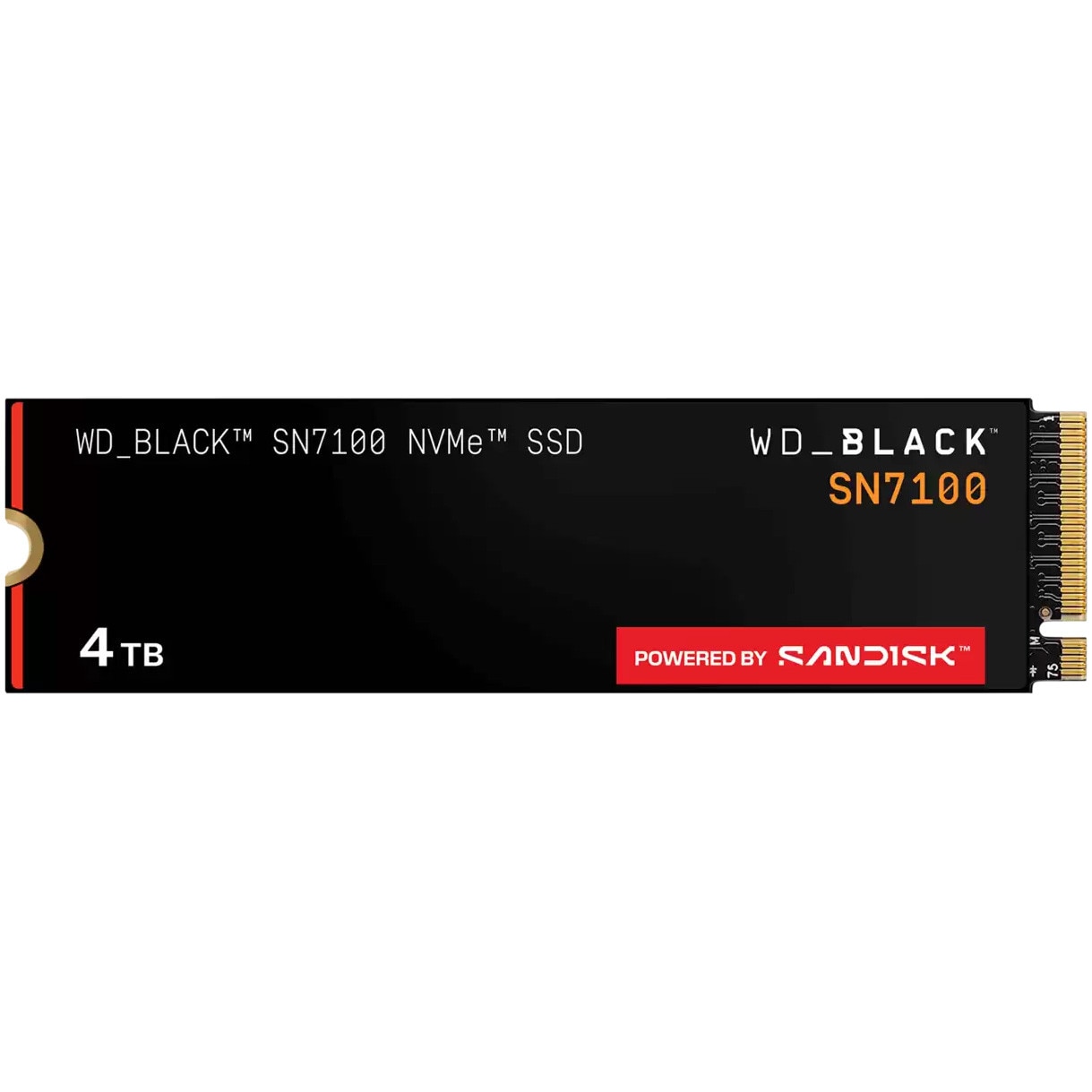 Solid State Drive (SSD) Western Digital Black SN7100 4TB PCI Express 5.0 x4 M.2 2280
