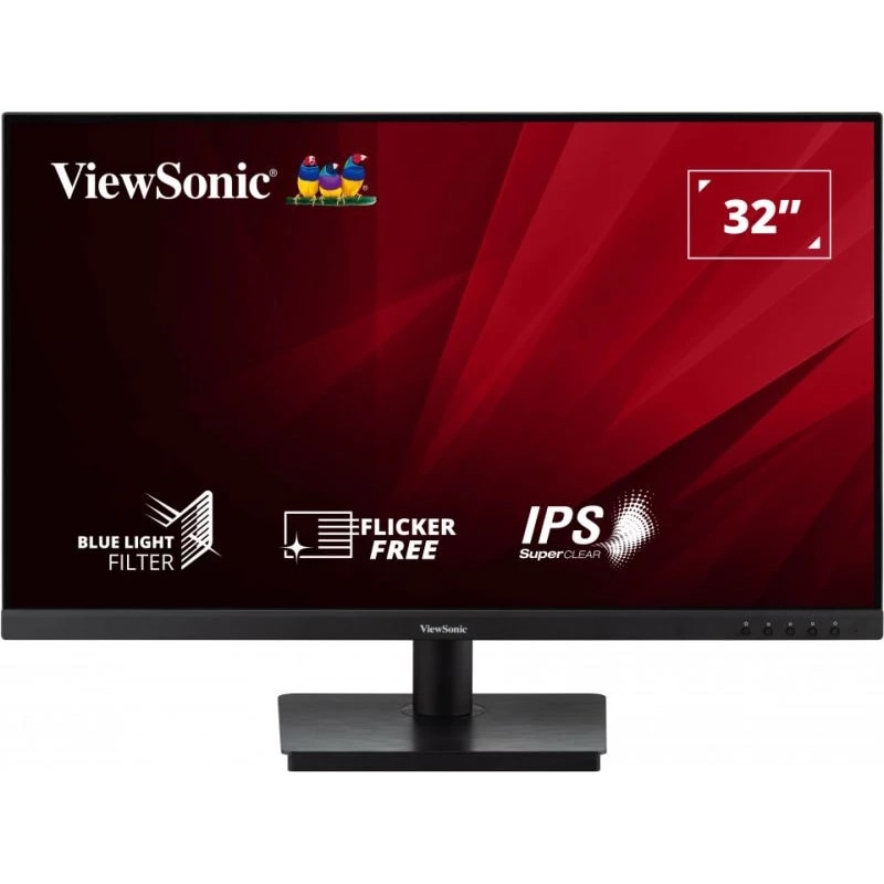 Monitor LED ViewSonic 32", Full HD, VGA, HDMI, Negru