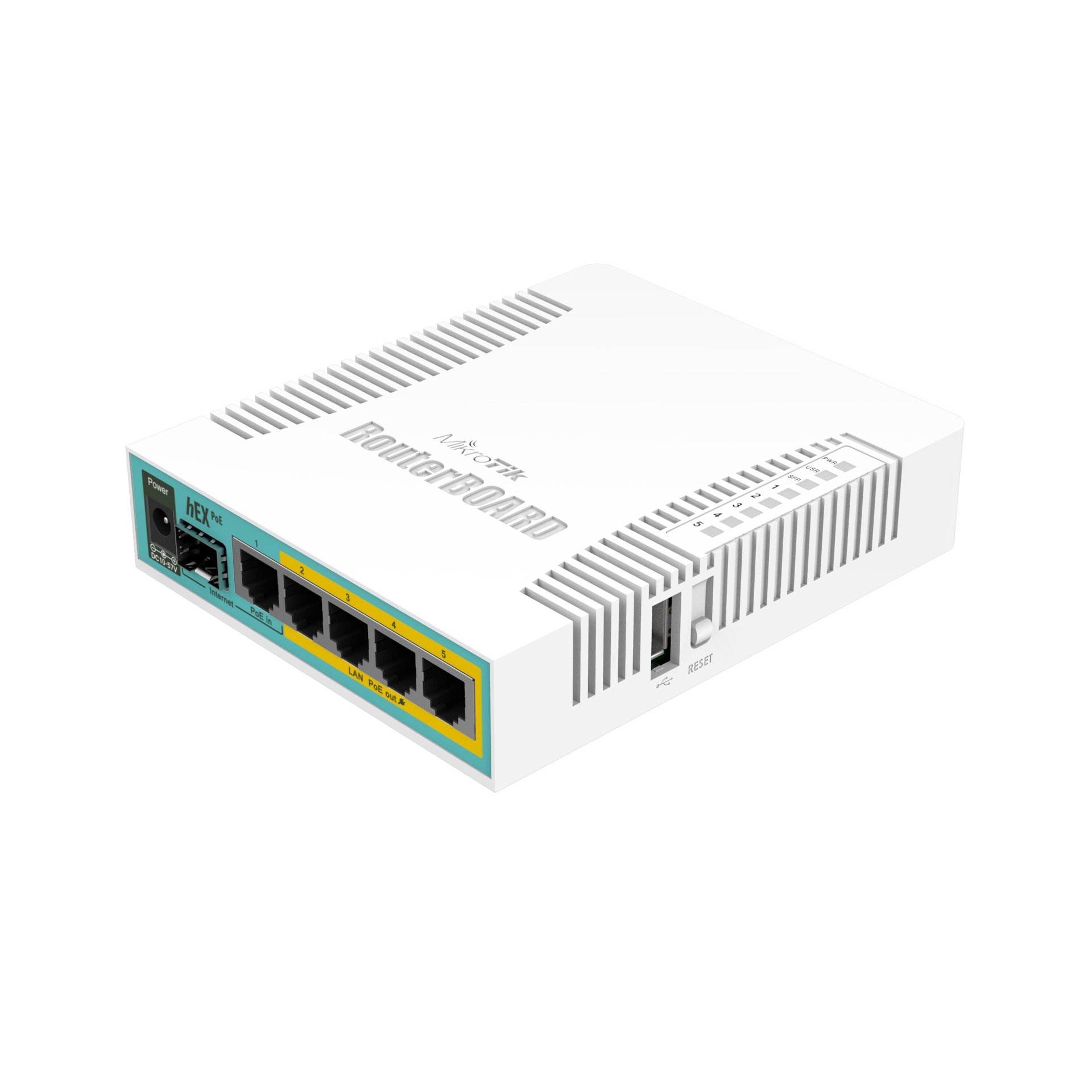 Router PoE Mikrotik RB960PGS hEX, alb