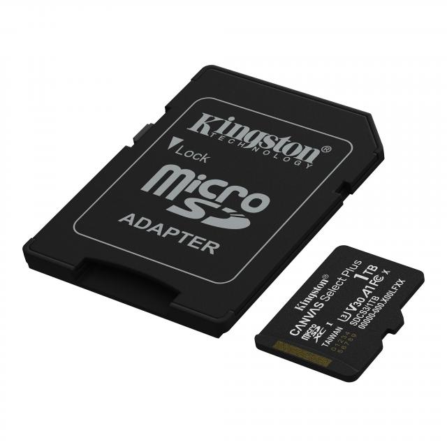 Card de memorie Kingston Canvas Select Plus, microSDXC 1TB