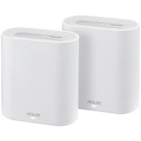 Sistem Wi-Fi Mesh Business ASUS ExpertWiFi EBM68 2PK, AX7800, Tri-Band, Quad-Core 1.7GHz CPU, 256MB/1GB Flash/RAM, 2.5G port, OFDMA, Beamforming, 8 SSIDs, guest portal customizat, Commercial-Grade Network Security & VPN, AiMesh, montare perete