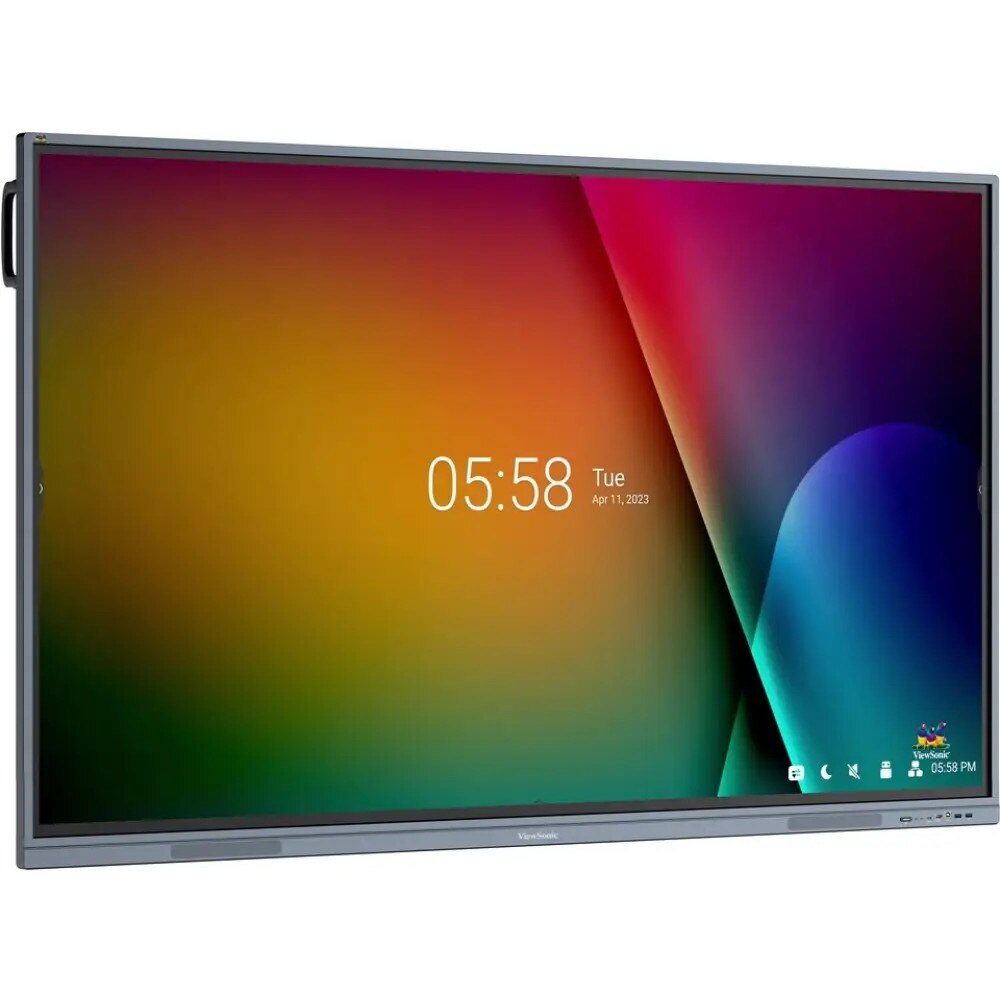 Tabla interactiva ViewSonic IFP6533-G, 65", touchscreen, 350 cd/m², Android 11, negru
