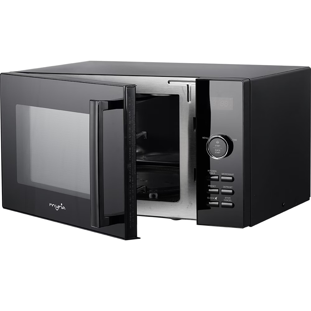 Cuptor microunde MYRIA MY4701BK, 25l, 900W, negru