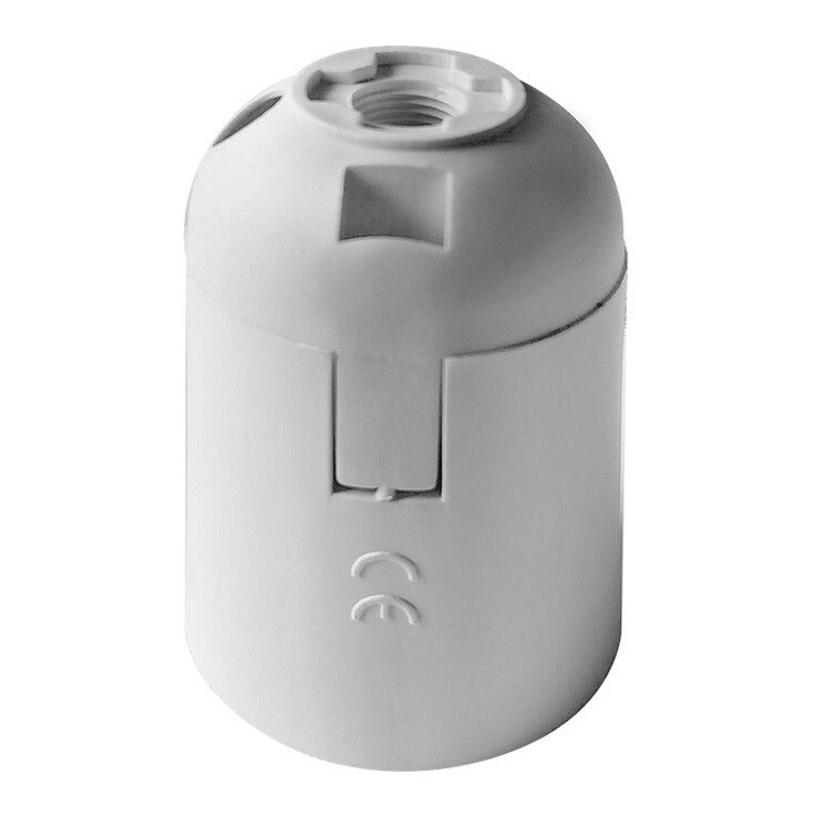 Dulie bec E27 Virone LH/E27-1/W, termoplastic, alba