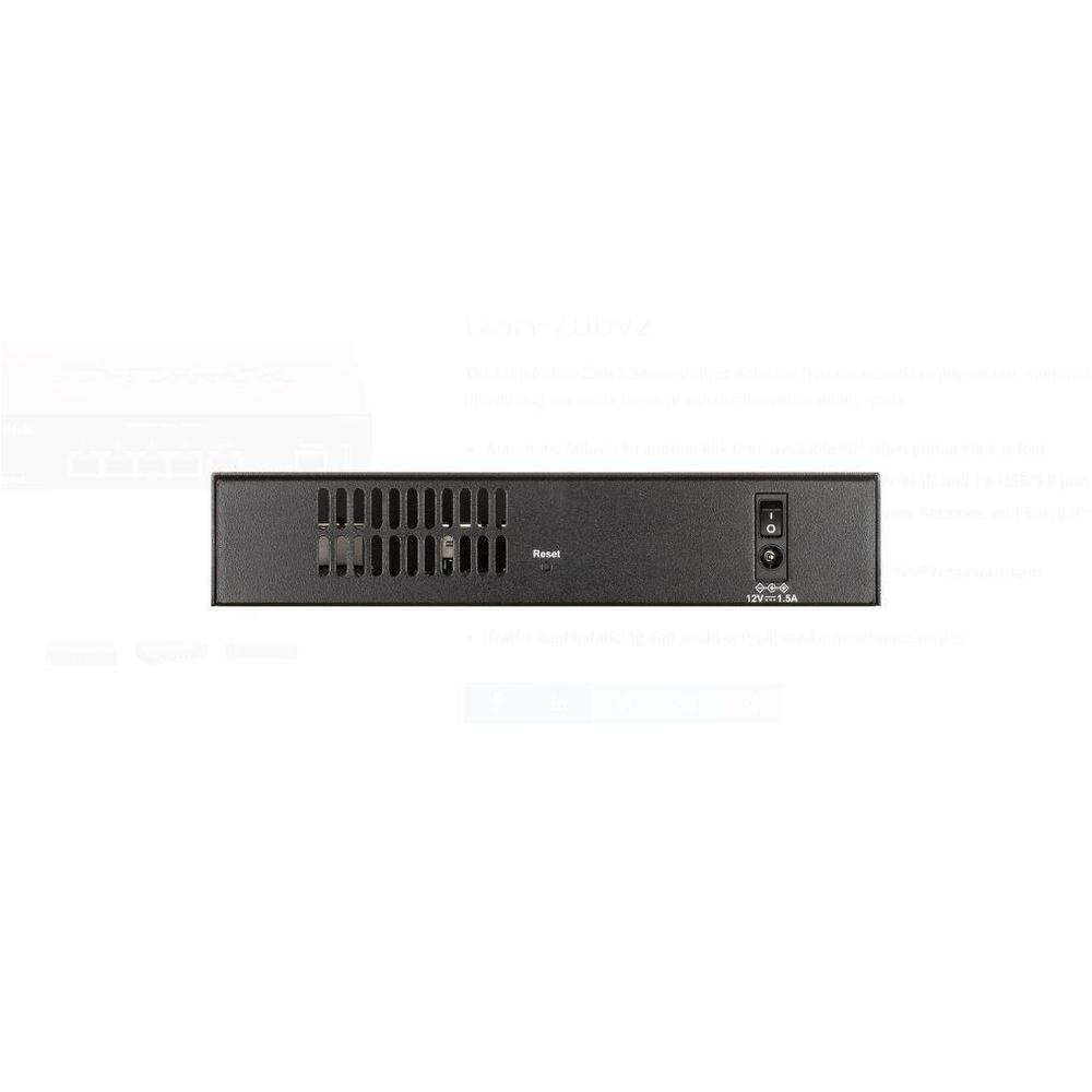 VPN Router D-Link DSR-250v2 5 Port Gigabit