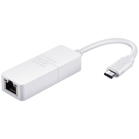 Placa de retea D-Link DUB-E130, Gigabits, USB-C