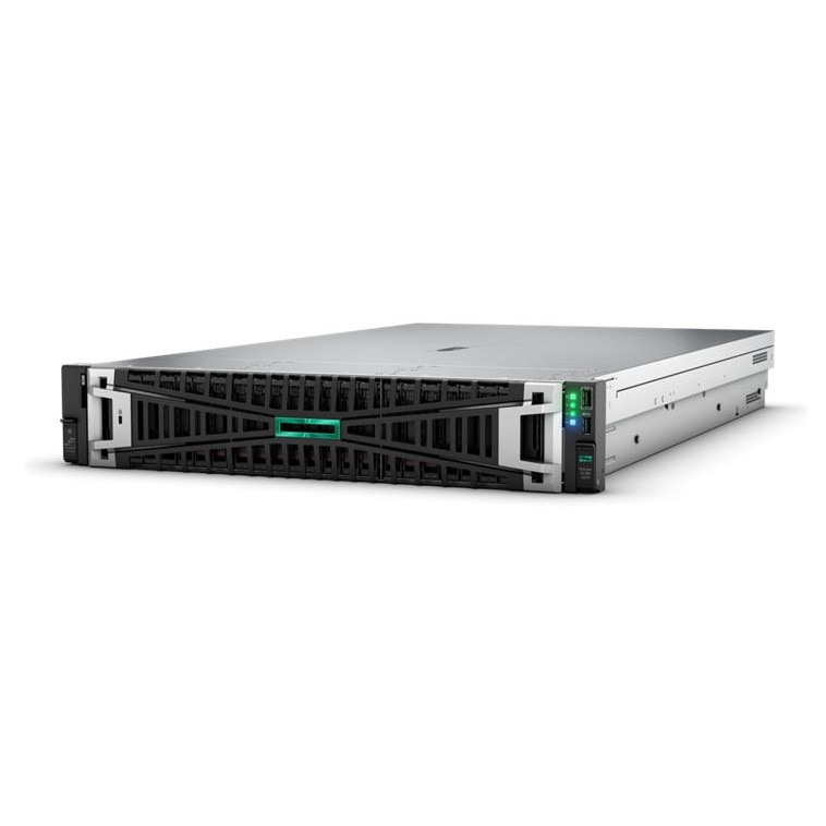 Server HPE ProLiant DL380 Gen11, Rack 2U, Intel Silver 4516Y 24 C / 48 T, 2.2 GHz - 3.7 GHz, 45 MB cache, 185 W, 64 GB DDR5 ECC, 2 x 480 GB SSD, 2 x 1000 W, Fara sistem de operare