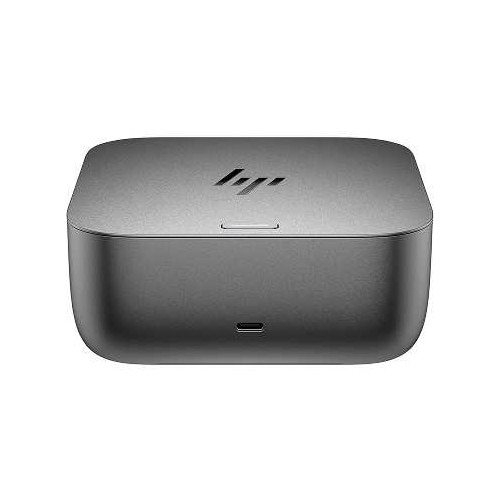 Docking station HP Thunderbolt 4 Dock G6, 100W, 3x USB-A, 2x USB-C, 1x USB-C Thunderbolt 4, 2x DisplayPort, 1x HDMI, 1x RJ-45, Meteor Sidabrinis