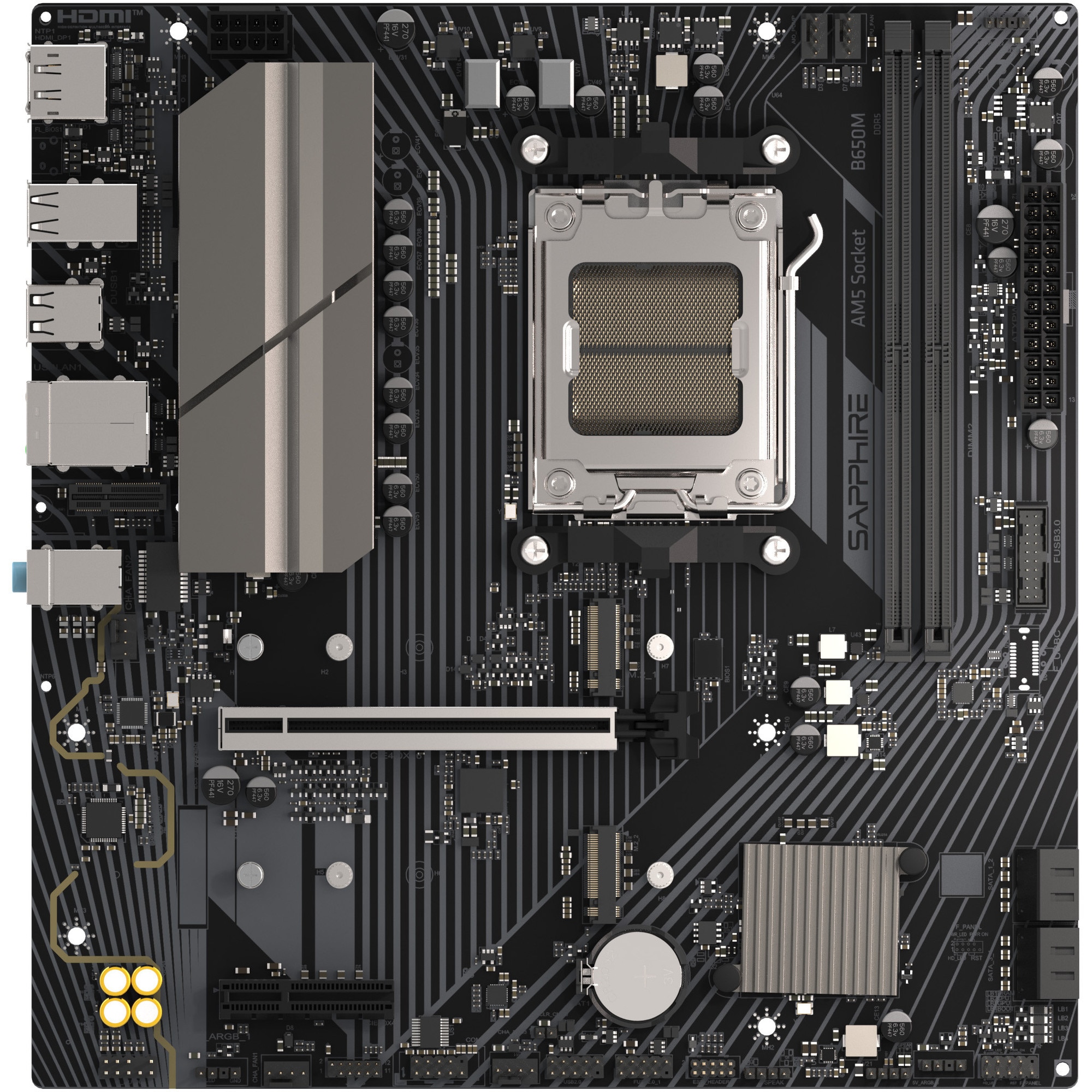 Placa de baza SAPPHIRE B650M-E, Socket AM5
