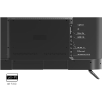 RESIGILAT - Televizor KIVI LED 43U730QB, 109 cm, Smart Android TV, 4K Ultra HD, Clasa G, lipsa picior stand